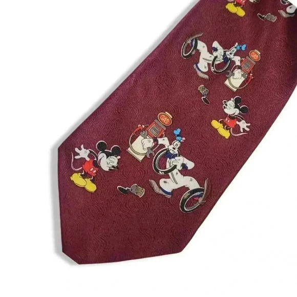 VINTAGE MICKEY & GOOFY TIE - Picture 2 of 4